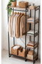 Hanah Home Peka9023 Soporte de Entrada Natural y Negro